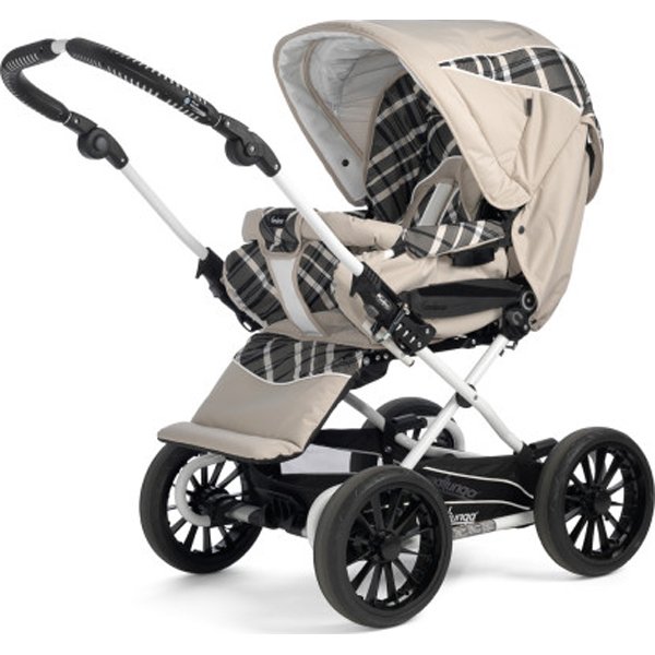 Детская коляска Emmaljunga City Cross 2 в 1, с люлькой City Korg ...