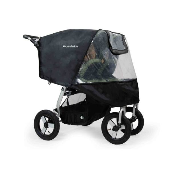 Дождевик для коляски Bumbleride Indie Twin Rain Cover - Фото