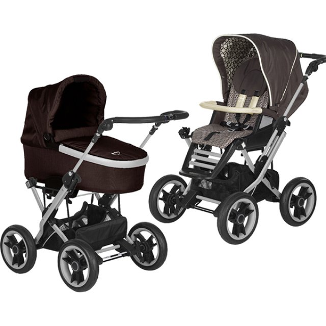 Детская коляска Teutonia Mistral Primus V4 Titanium 2 в 1 WHL3 - Фото