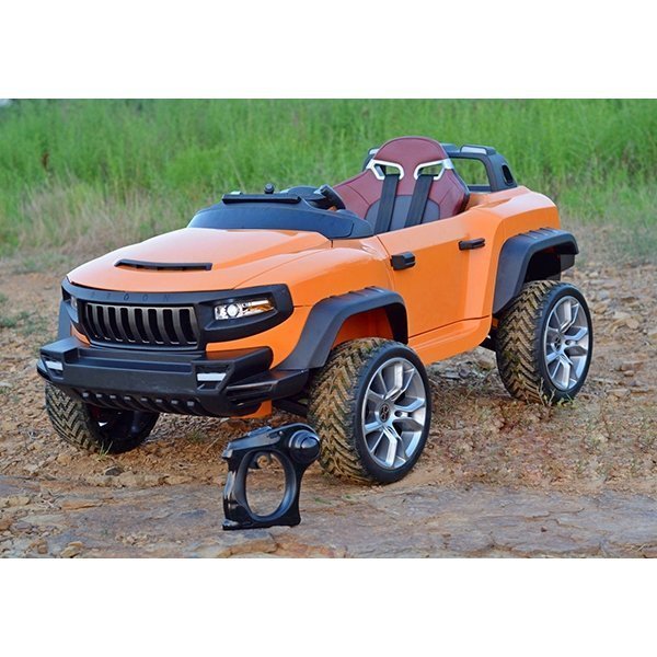 Электромобиль джип-внедорожник RT Broon Henes полноприв. со встроен. планшетом Android 24V арт. Т870 фото 38