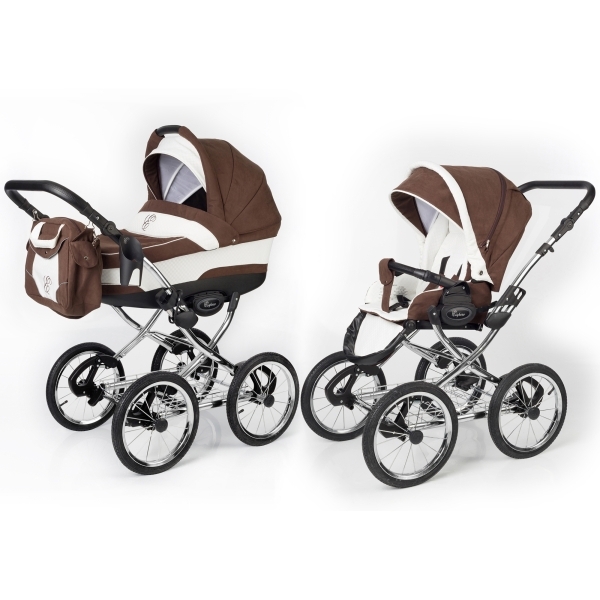 Фото Детская коляска Esspero Classic 2 в 1, шасси Chrome, реальные фотографии клиентов | Коляски-Кроватки.Ру