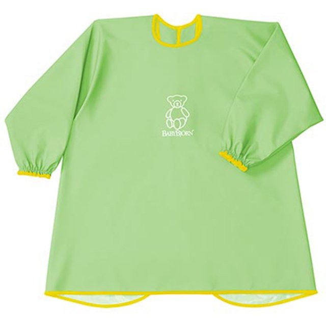 Фото Защитная рубашка для кормления и игры BabyBjorn Eat and Play Smock, реальные фотографии клиентов | Коляски-Кроватки.Ру