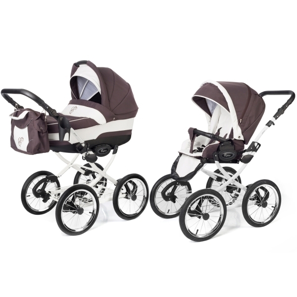 Фото Детская коляска Esspero Classic 2 в 1, шасси White, реальные фотографии клиентов | Коляски-Кроватки.Ру