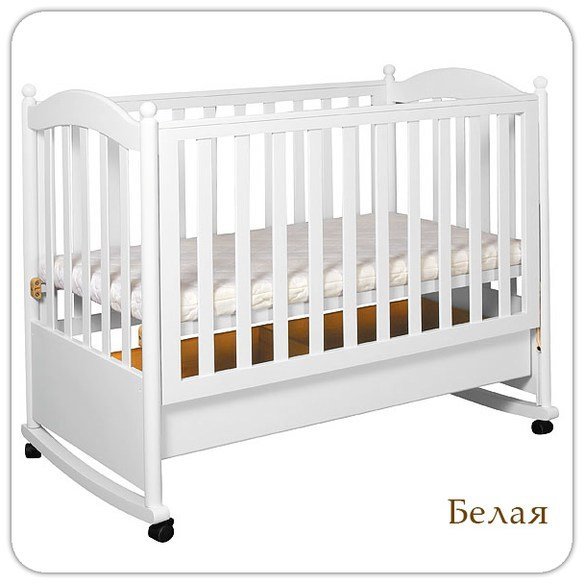 Кроватка детская Кубаньлесстрой АБ 18.1 "Семицветик" фото 4