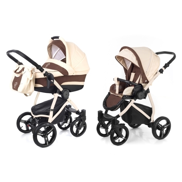 Фото Детская коляска Esspero Newborn Lux 2 в 1, шасси Beige, реальные фотографии клиентов | Коляски-Кроватки.Ру