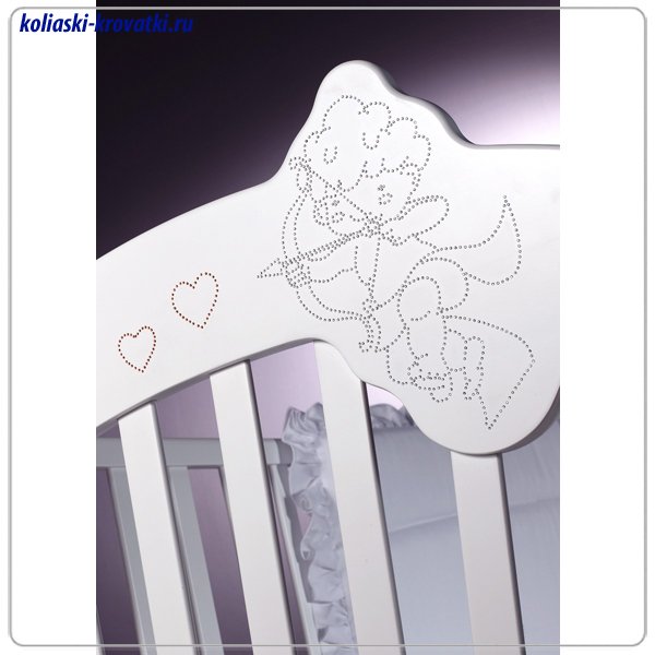 Детская кроватка Baby Italia Cupido качалка фото 2