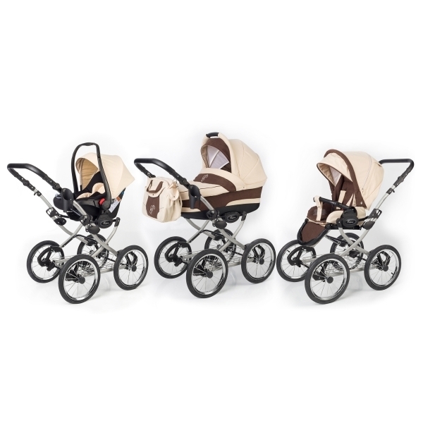 Фото Детская коляска Esspero Classic 3 в 1, шасси Grey, реальные фотографии клиентов | Коляски-Кроватки.Ру