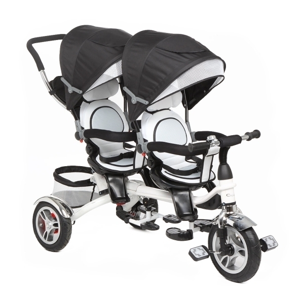 Трехколесный велосипед для двойни Capella Twin Trike 360 2016 - Фото
