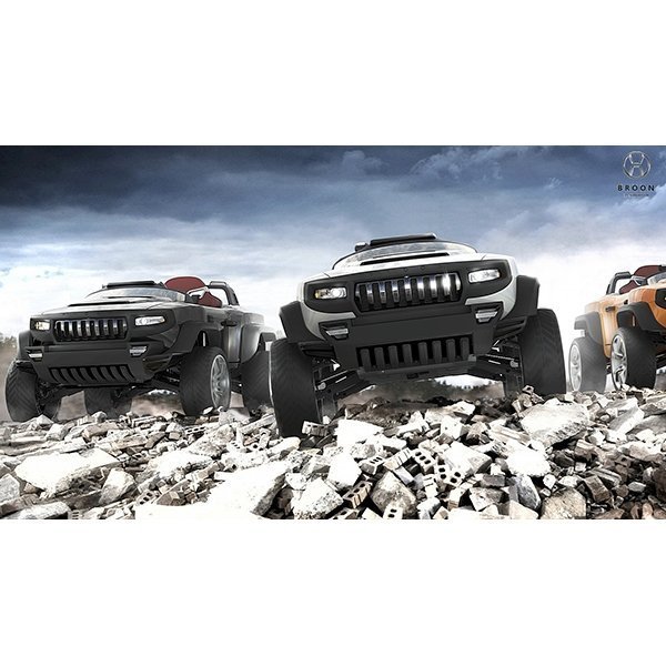 Электромобиль джип-внедорожник RT Broon Henes полноприв. со встроен. планшетом Android 24V арт. Т870 фото 7