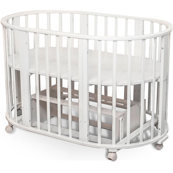 Кроватка-трансформер Sweet Baby Delizia 6 в 1 с маятником - Фото