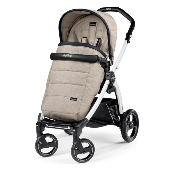 Фото Детская прогулочная коляска Peg-Perego Book S Plus Pop-Up, шасси White, реальные фотографии клиентов | Коляски-Кроватки.Ру
