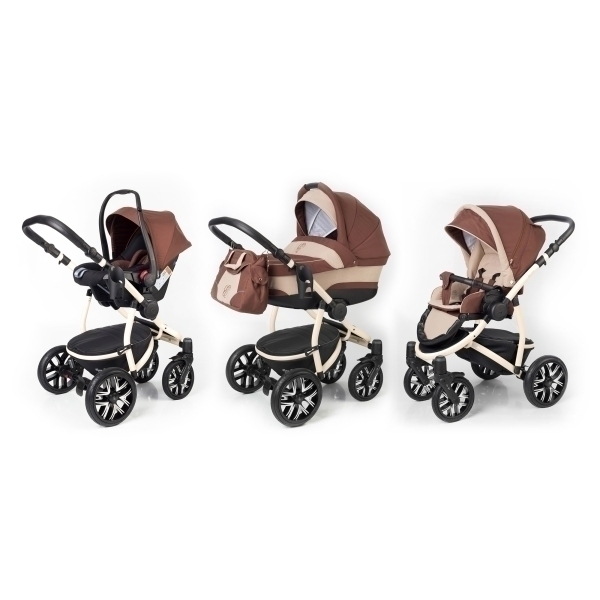 Фото Детская коляска Esspero Discovery 3 в 1, шасси Beige, реальные фотографии клиентов | Коляски-Кроватки.Ру