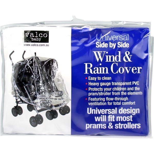 Универсальный дождевик для двойни Valco Baby Raincover фото 1