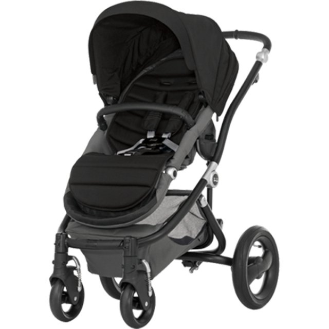 Фото Детская прогулочная коляска Britax Affinity, черное шасси, реальные фотографии клиентов | Коляски-Кроватки.Ру