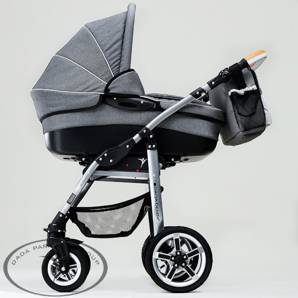 Детская коляска Dada Paradiso Group Dada Denim 3 в 1 фото 3