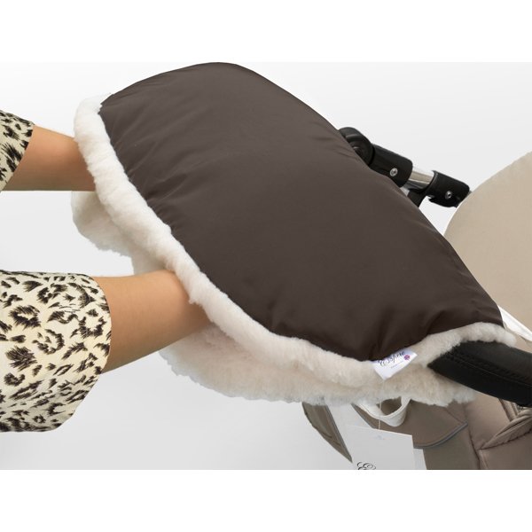 Фото Муфта для рук Esspero Soft Fur, реальные фотографии клиентов | Коляски-Кроватки.Ру