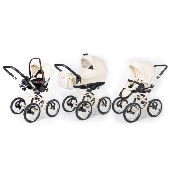 Фото Детская коляска Esspero Classic 3 в 1, шасси Beige, реальные фотографии клиентов | Коляски-Кроватки.Ру