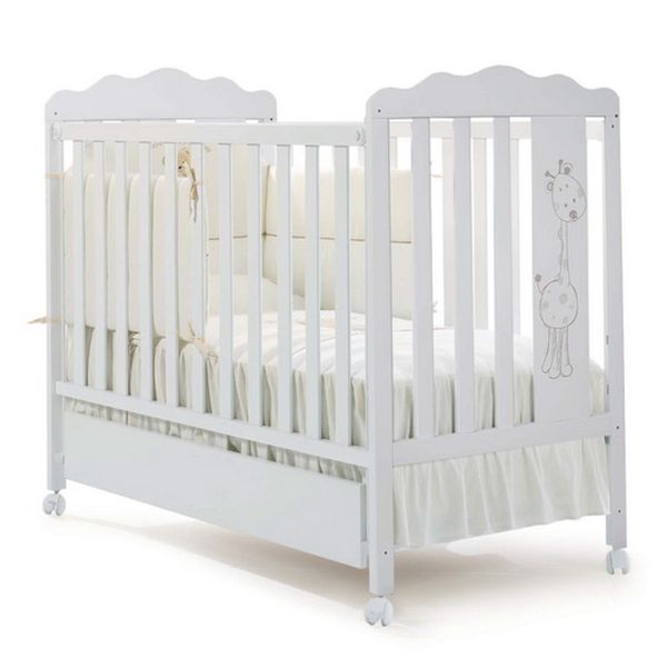 Кровать Micuna Baby Giraffe Микуна Бэби Жирафа 120*60  с матрацем СН-620