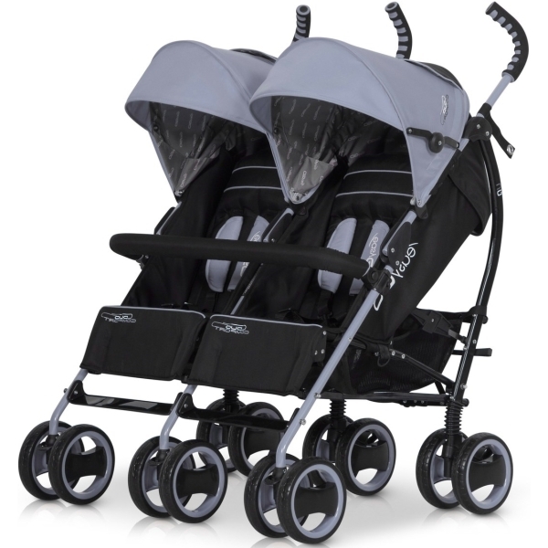 Фото Детская прогулочная коляска для двойни EasyGo Duo Comfort, реальные фотографии клиентов | Коляски-Кроватки.Ру