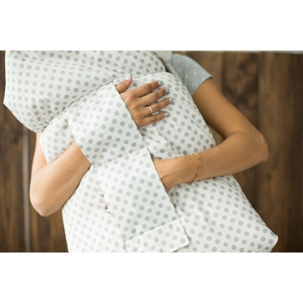 Зимний комплект на выписку GulSara Горох 7 предметов фото 2