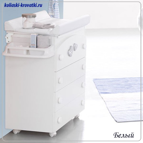 Фото Комод пеленальный Bambolina Soft & Sweet Mama, реальные фотографии клиентов | Коляски-Кроватки.Ру