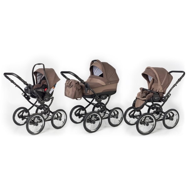 Фото Детская коляска Esspero Classic 3 в 1, шасси Black, реальные фотографии клиентов | Коляски-Кроватки.Ру