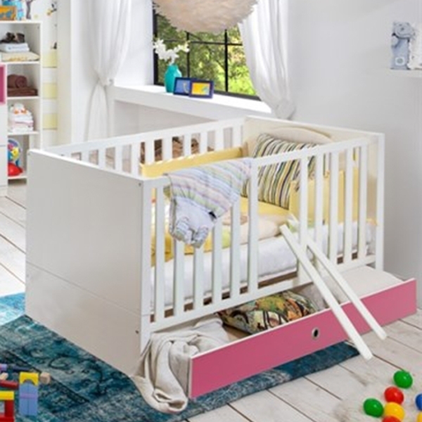 Детская кроватка с ящиком Leroys Dani DR и DR3 - Фото