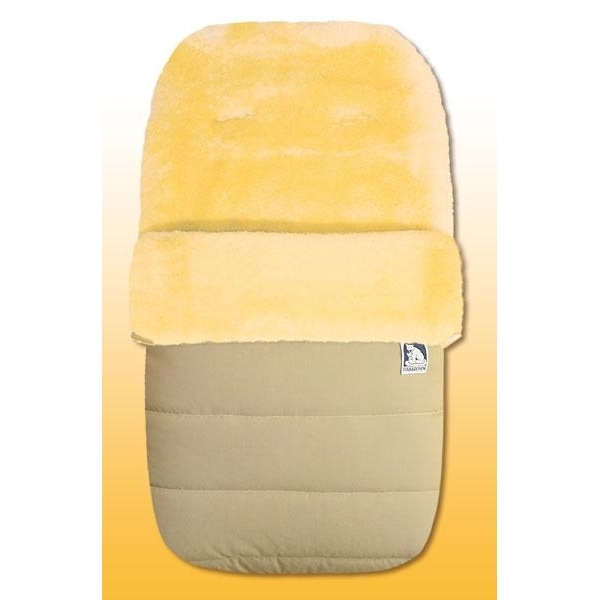 Фото Меховой конверт HEITMANN FELLE Lambskin cosy toes, реальные фотографии клиентов | Коляски-Кроватки.Ру