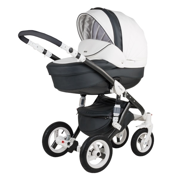 Фото Детская коляска Adamex Barletta Deluxe (Carbon) 3 в 1, реальные фотографии клиентов | Коляски-Кроватки.Ру