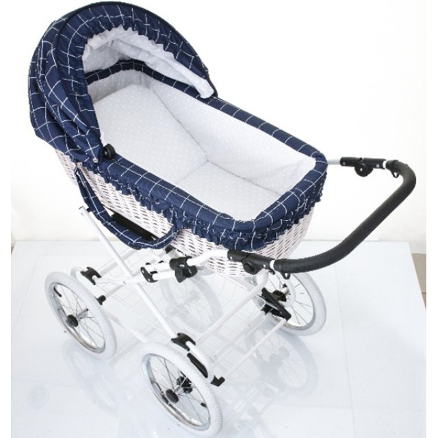 Детская коляска Lonex Classic Retro R-White 2 в 1 фото 7