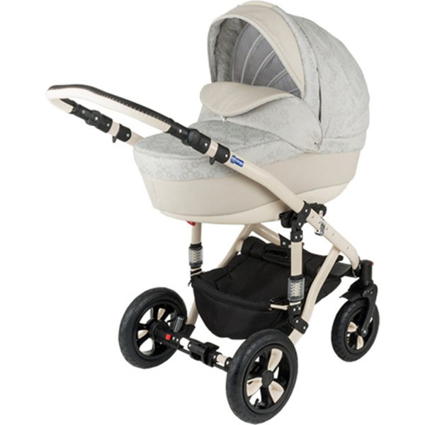 Фото Детская коляска Bebe-mobile Toscana Ecco 2 в 1, эко-кожа, реальные фотографии клиентов | Коляски-Кроватки.Ру