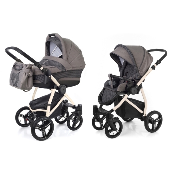 Фото Детская коляска Esspero Newborn Lux 2 в 1, шасси Beige, реальные фотографии клиентов | Коляски-Кроватки.Ру