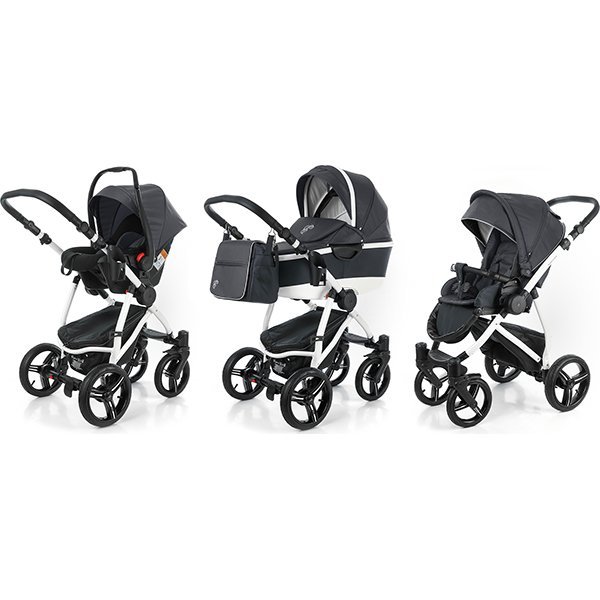 Фото Детская коляска Esspero Newborn Lux Alu 3 в 1, шасси White, реальные фотографии клиентов | Коляски-Кроватки.Ру