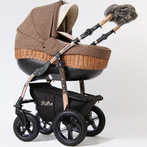 Фото Детская коляска Car-Baby Retro Sport 3 в 1, реальные фотографии клиентов | Коляски-Кроватки.Ру