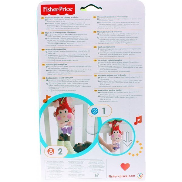 FP Y3624 Музыкальная игрушка Fisher Price Обезьянка фото 2