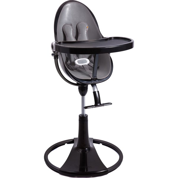Фото Стульчик для кормления Bloom Fresco Chrome Black/Noir Цвет основания Чёрный метал, реальные фотографии клиентов | Коляски-Кроватки.Ру