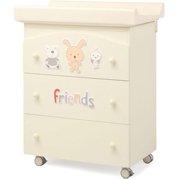 Фото Пеленальный комод Erbesi Friends, реальные фотографии клиентов | Коляски-Кроватки.Ру