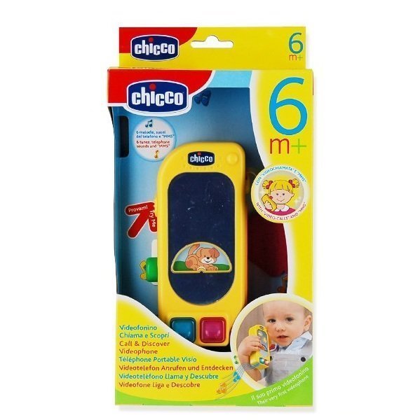 70070 Игрушка развивающая Chicco Видеотелефон Звони и узнавай фото 2