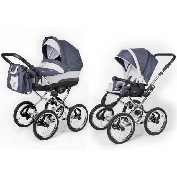 Фото Детская коляска Esspero Classic 2 в 1, шасси Chrome, реальные фотографии клиентов | Коляски-Кроватки.Ру