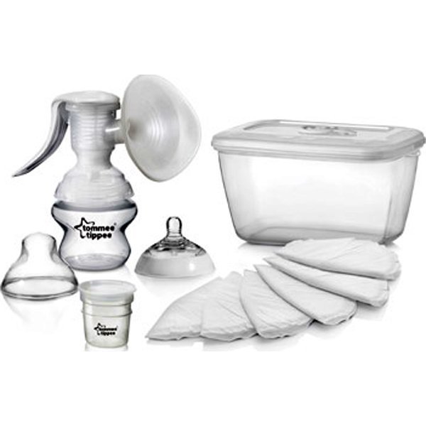 Молокоотсос ручной с контейнером для сцеживания молока 50 Tommee Tippee TT42341473 фото 1