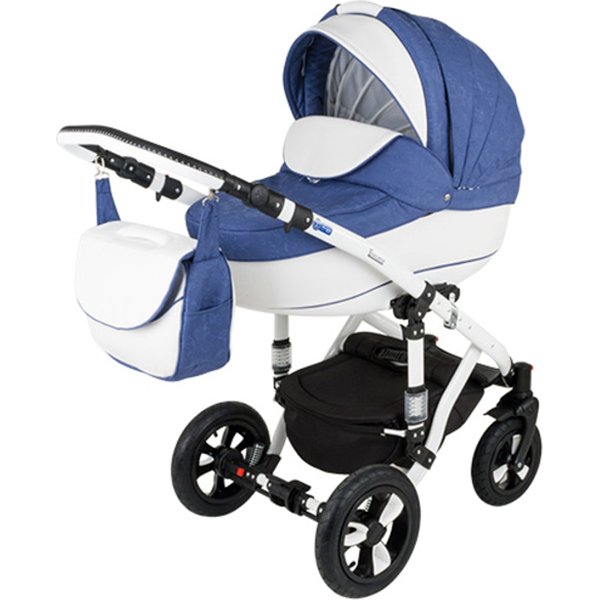 Фото Детская коляска Bebe-mobile Toscana Ecco 2 в 1, эко-кожа, реальные фотографии клиентов | Коляски-Кроватки.Ру