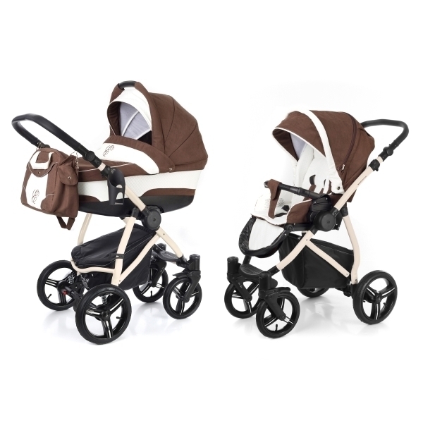 Фото Детская коляска Esspero Newborn Lux 2 в 1, шасси Beige, реальные фотографии клиентов | Коляски-Кроватки.Ру