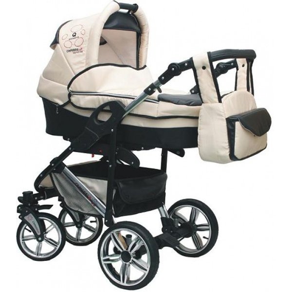 Детская коляска Camarelo Q12 Exclusive 3 в 1 - Фото
