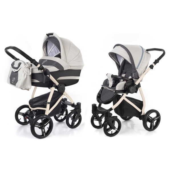 Фото Детская коляска Esspero Newborn Lux 2 в 1, шасси Beige, реальные фотографии клиентов | Коляски-Кроватки.Ру