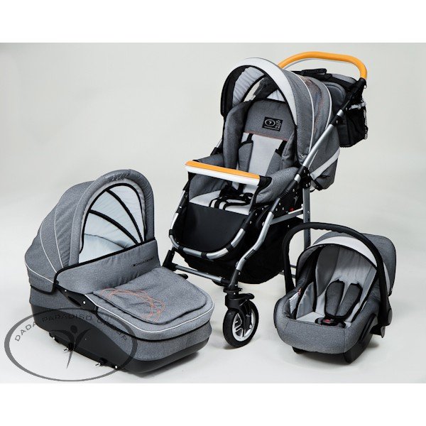 Детская коляска Dada Paradiso Group Dada Denim 3 в 1 фото 11