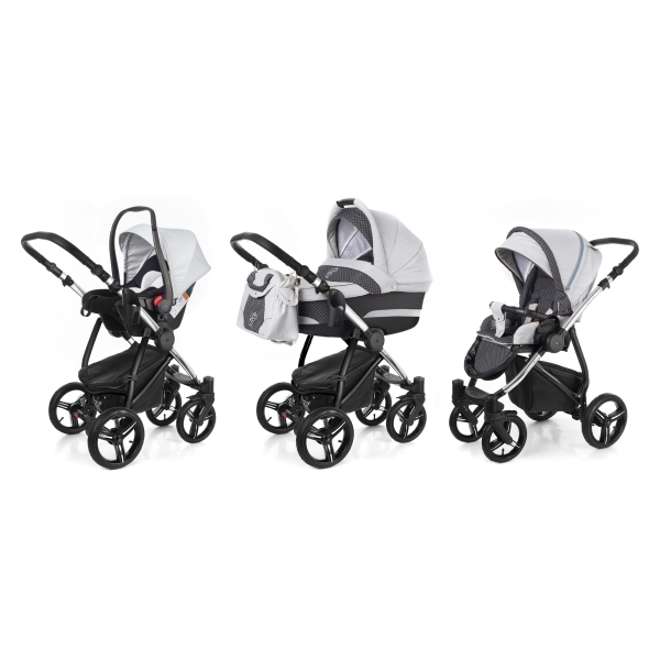 Фото Детская коляска Esspero Newborn Lux 3 в 1, шасси Chrome, реальные фотографии клиентов | Коляски-Кроватки.Ру