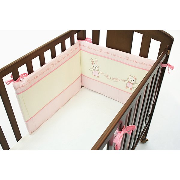 Бортик Funnababy Lily Milly короткий для детской кровати 120 х 60 см фото 2
