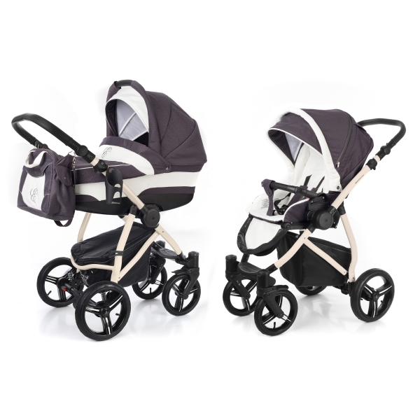 Фото Детская коляска Esspero Newborn Lux 2 в 1, шасси Beige, реальные фотографии клиентов | Коляски-Кроватки.Ру