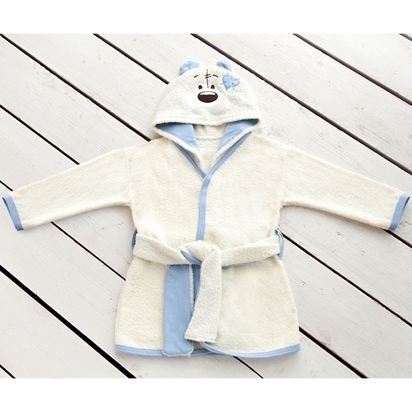 Фото Детский халат Twinklbaby Fun Dry Мишки в подарочной упаковке, размеры на выбор, реальные фотографии клиентов | Коляски-Кроватки.Ру