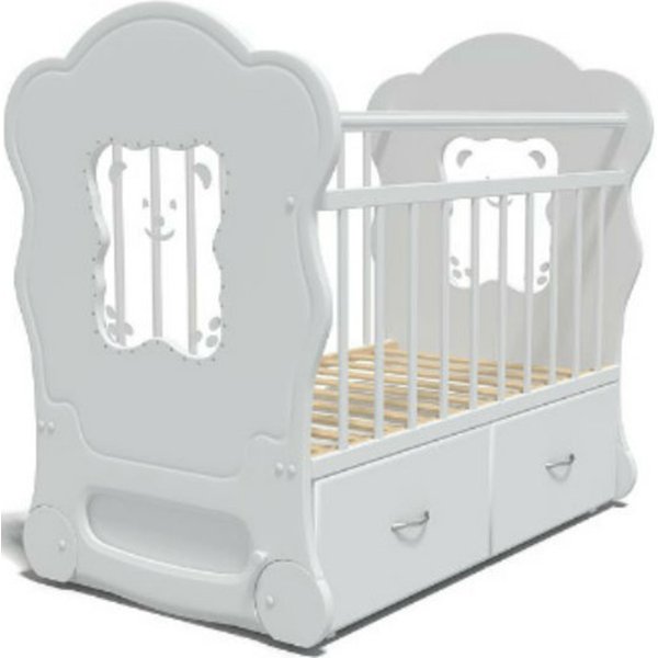 Фото Детская кроватка Baby Elite Тедди поперечный маятник, реальные фотографии клиентов | Коляски-Кроватки.Ру